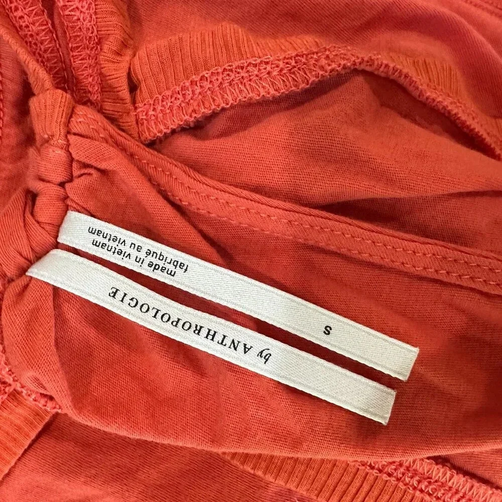 ANTHROPOLOGIE Keyhole Back Halter Tank Top - small - Picture 9 of 10